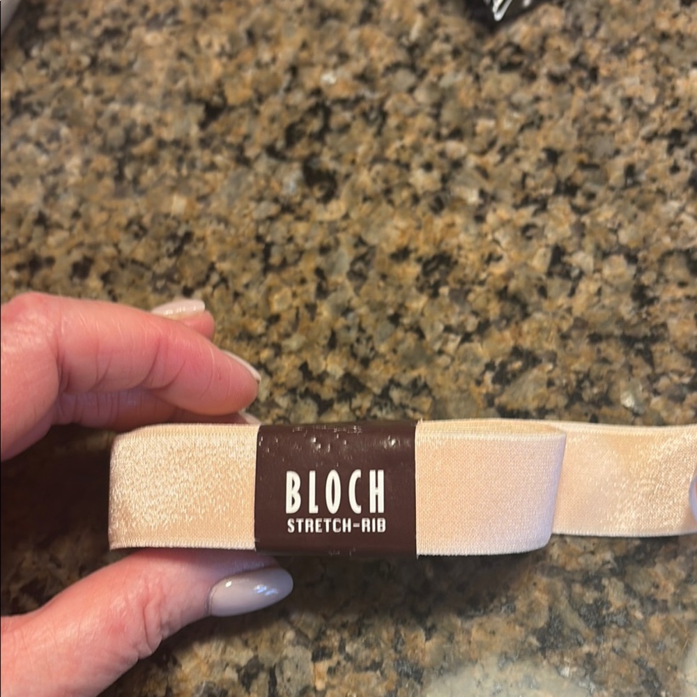 Bloch Stretch-Rib pointe shoe ribbon